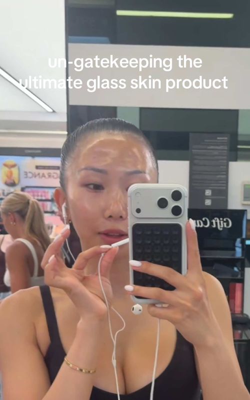 No-makeup makeup viral Reel from an 11K-follower TikTok account