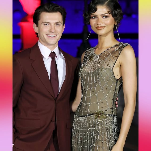 Tom Holland and Zendaya Rom-Com Announcement at Spider-Man Press Tour from @capitalbuzz